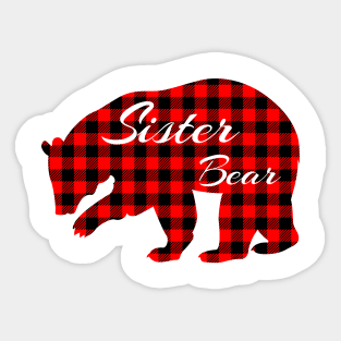 Sister Bear Sticker